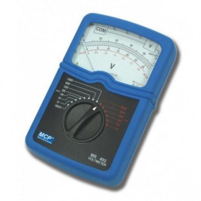 Ms 402 MS-402 VOLTMETRE ANALOGIQUE AC/DC MCP - Power Lab