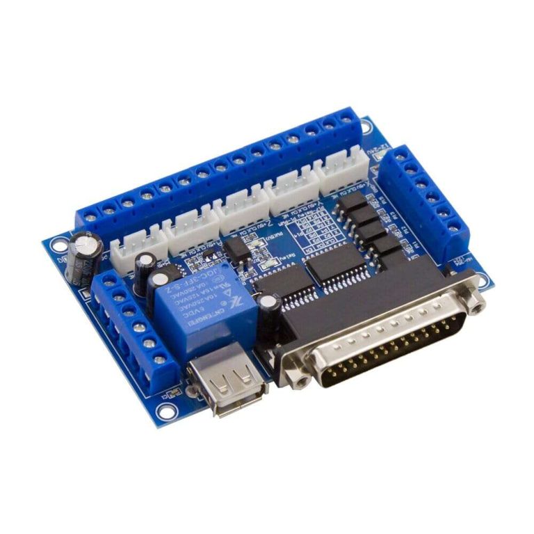 Proficnc Module MACH3 5 Axes Module de commande de pilote CNC carte d’interface USB ...