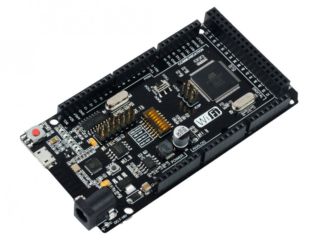 ARDUINO MEGA 2560 avec WIFI INTEGRE-ESP8266 - Power Lab